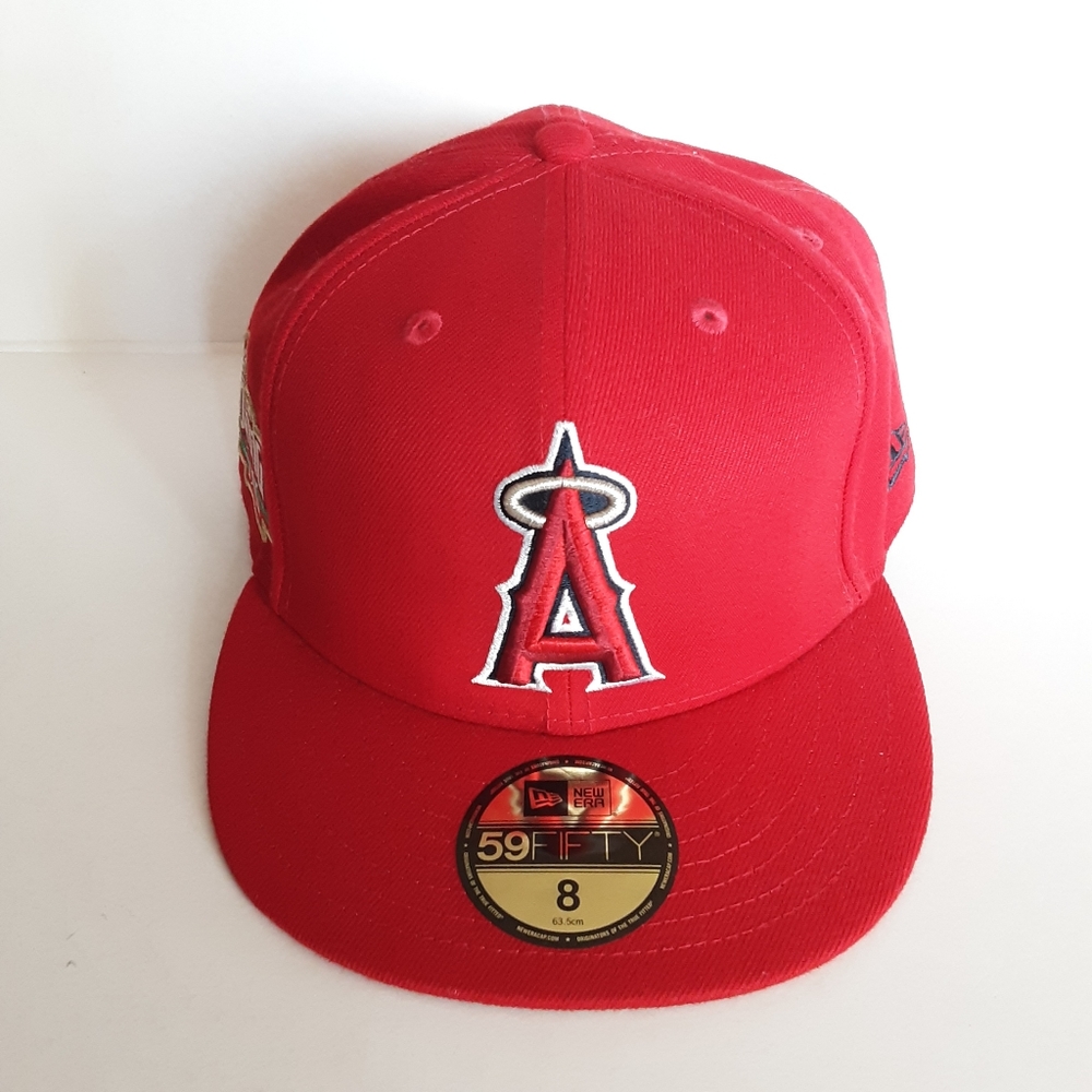 NEW ERA 59FIFTY  ANAHEIM ANGELS MLB 2020 OPENING DAY FITTED HAT SIZE 8 N…